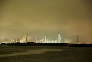 工場の夜景２