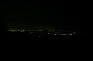 筑波高原キャンプ場の夜景3