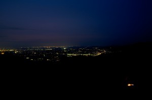 筑波高原キャンプ場の夜景1